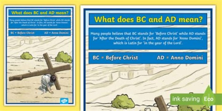 Bc vs ad - How To Discuss