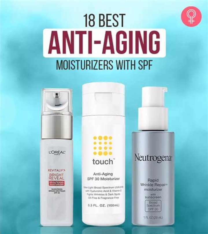 Best anti aging moisturizer with spf