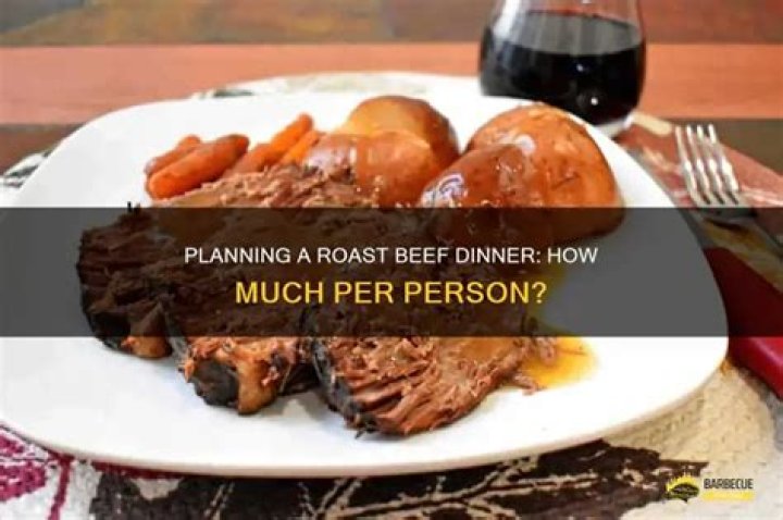 How Much Roast Beef Per Person