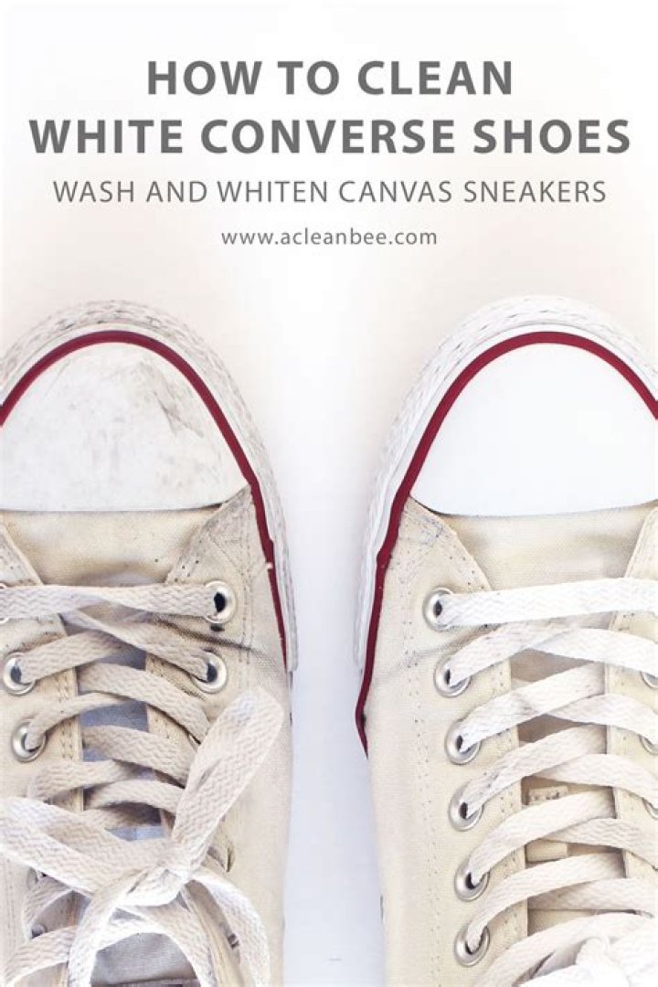 How To Clean White Converse