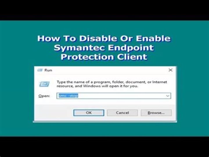 How To Disable Symantec Endpoint Protection