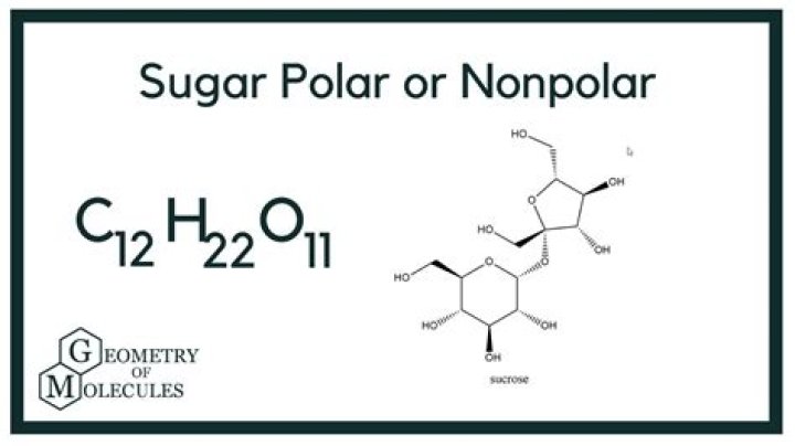Is Sugar Polar Or Nonpolar