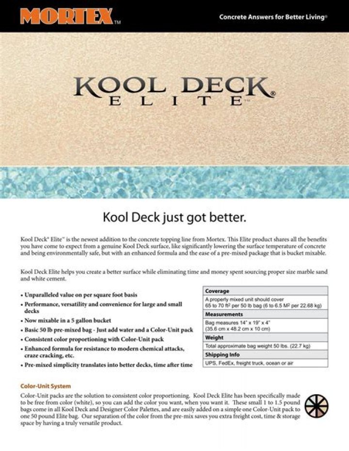 Mortex Kool Deck - How To Discuss