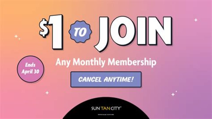 Sun Tan City Cancel Membership