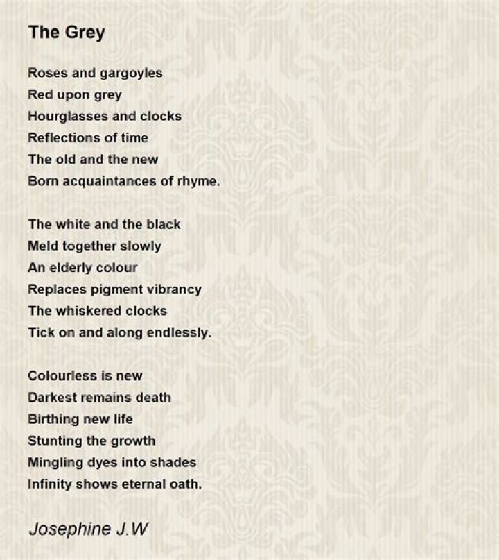 The Grey Poem - How To Discuss