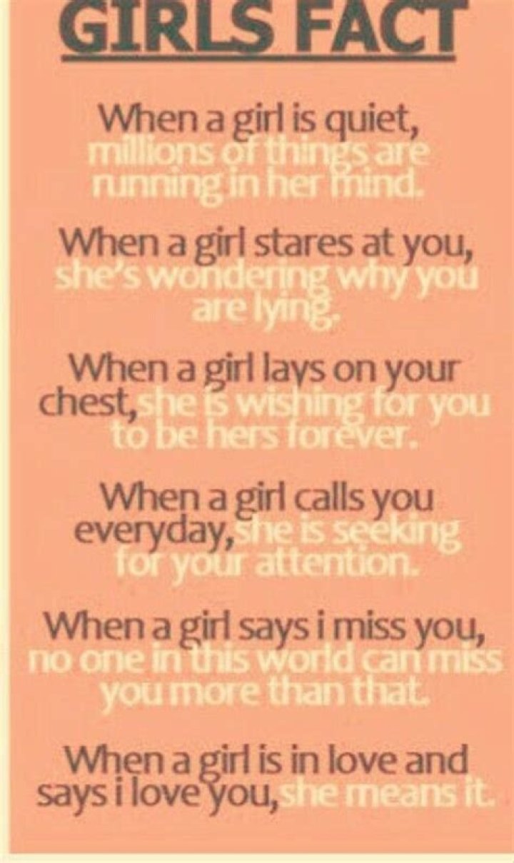 Things Girls Like To Be Called